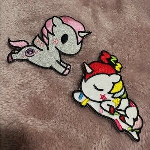 Tokidoki Colorful Unicorn Iron-On Patch